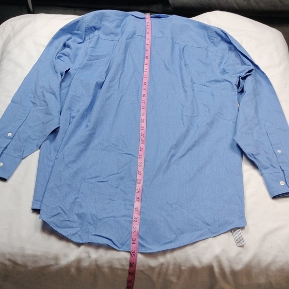 Geoffrey Beene men's long sleeved button down shirt size 15 1/2 (43/35) - Picture 8 of 10